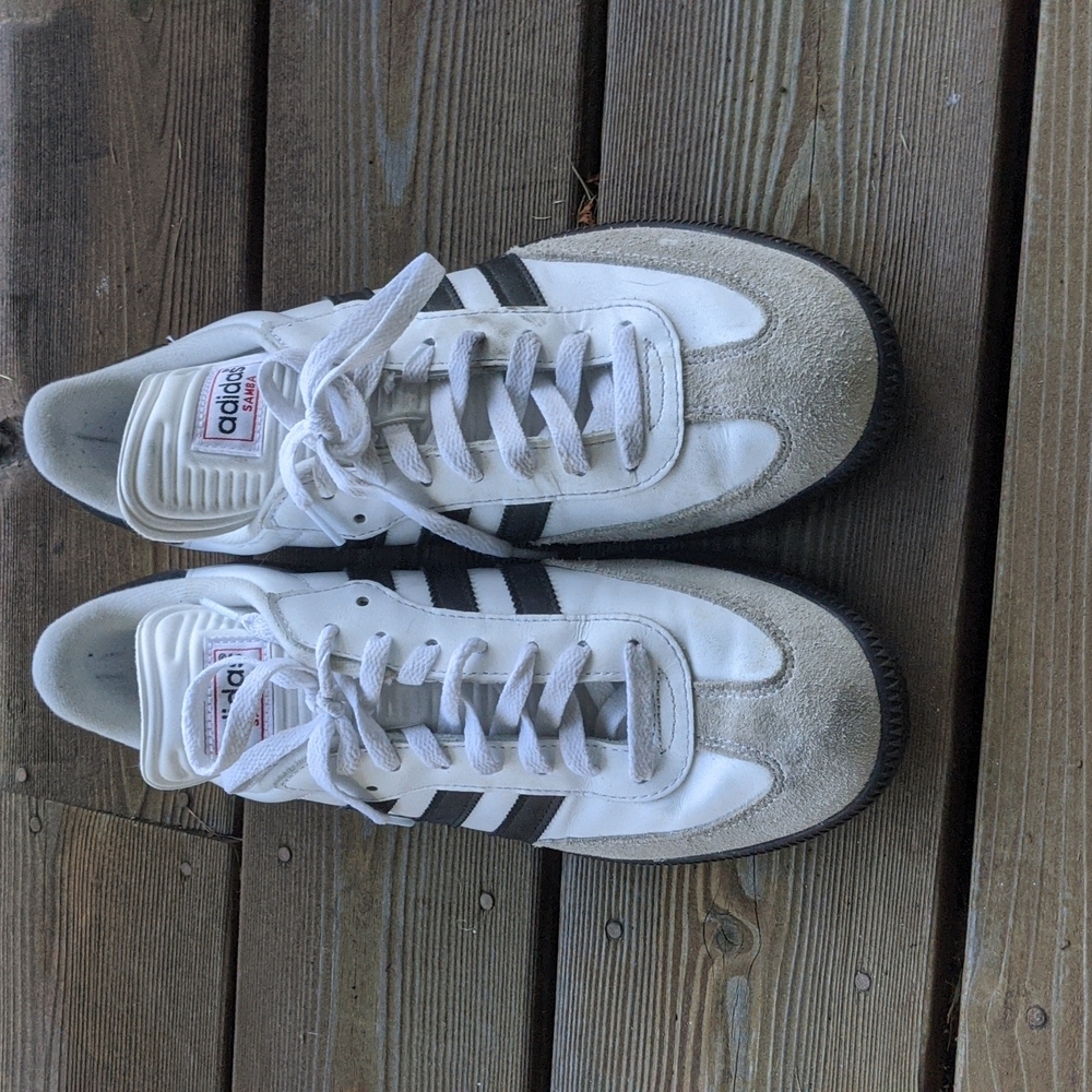 Adidas Samba shoes white